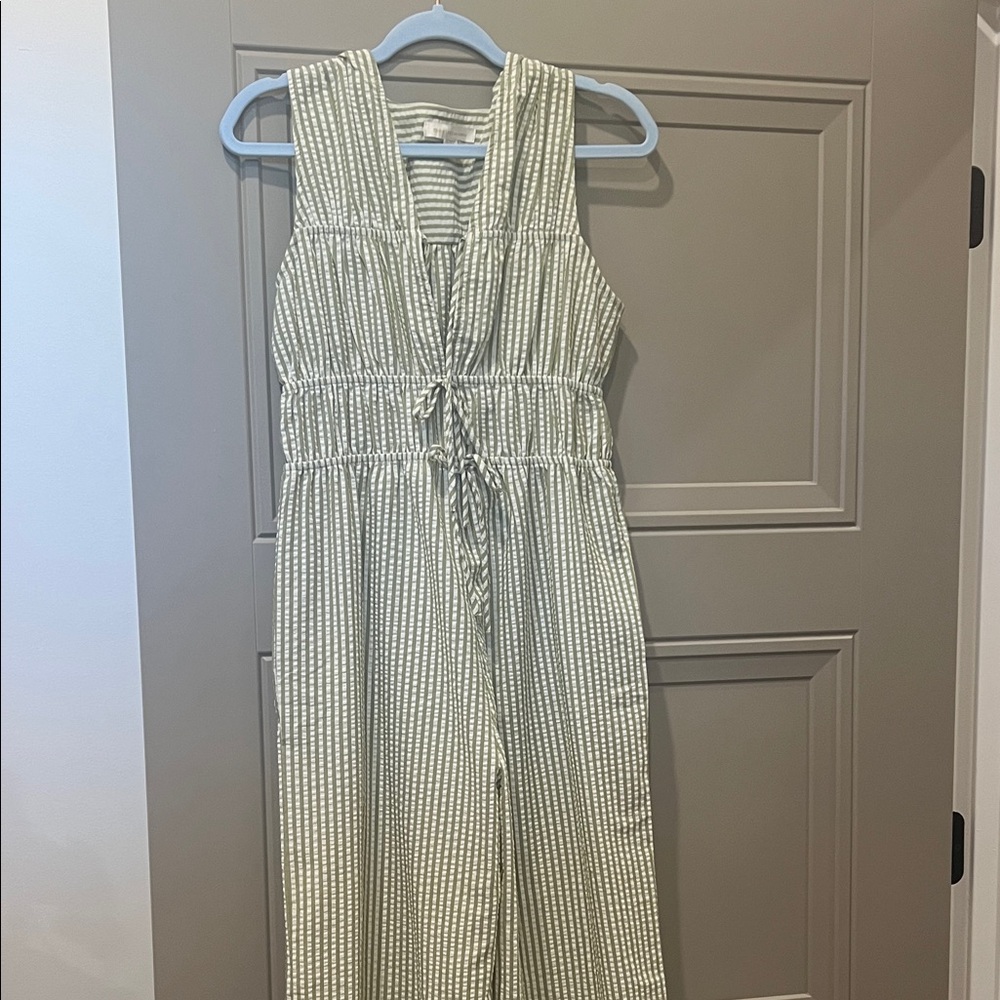 Striped Sleeveless Bodysuit